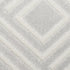 6' Gray Geometric Runner Rug