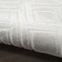 6' Gray Geometric Runner Rug