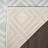 6' Gray Geometric Runner Rug