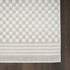 6' Gray Geometric Runner Rug