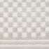 6' Gray Geometric Runner Rug