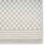 6' Gray Geometric Runner Rug