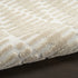 6' Beige Geometric Runner Rug