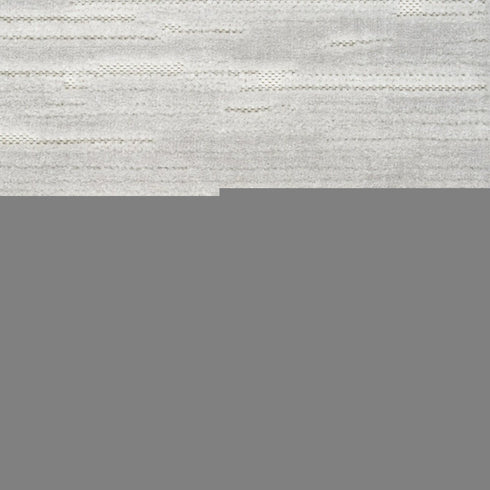 6' Gray Geometric Runner Rug