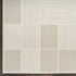 6' Ivory And Light Taupe Geometric Runner Rug