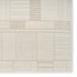 6' Beige And Ivory Geometric Runner Rug
