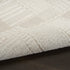 6' Beige And Ivory Geometric Runner Rug