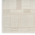 6' Beige And Ivory Geometric Runner Rug