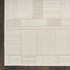 6' Beige And Ivory Geometric Runner Rug