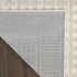 6' Beige Geometric Runner Rug