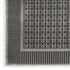 6' Gray Black And Taupe Geometric Runner Rug