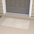 6' Ivory Abstract Runner Rug