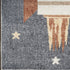 8' Blue Power Loom Runner Rug