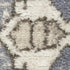 6' Blue Floral Power Loom Runner Rug