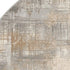 6' Gray Abstract Round Rug