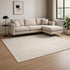 6' X 9' Ivory Abstract Area Rug