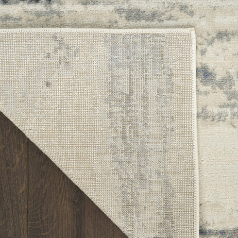 6' X 9' Blue Abstract Area Rug