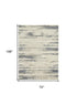 6' X 9' Blue Abstract Area Rug