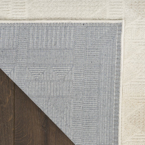 8' X 10' Beige Geometric Area Rug