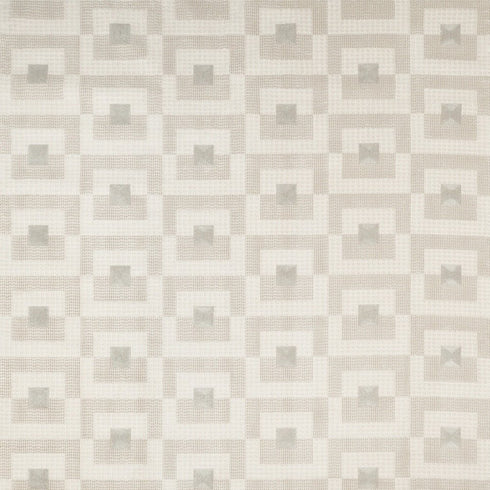 8' X 10' Beige Geometric Area Rug