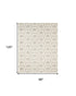 8' X 10' Beige Geometric Area Rug