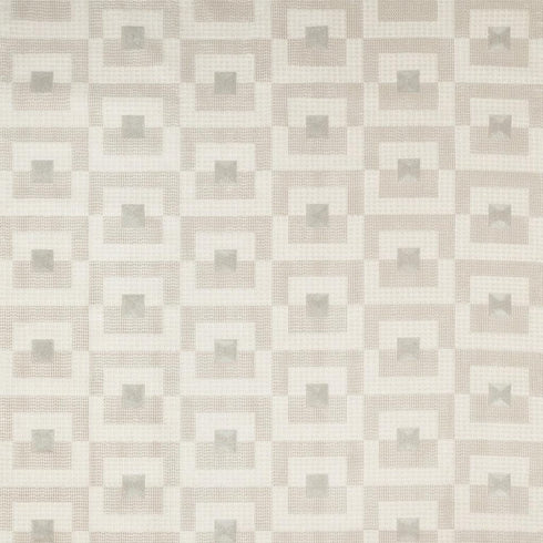 8' X 10' Beige Geometric Area Rug