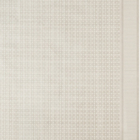 8' X 10' Ivory Geometric Area Rug