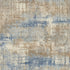7' Beige Abstract Runner Rug