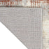 7' Gray Abstract Runner Rug
