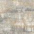 7' Gray Abstract Runner Rug