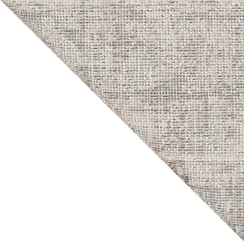 7' Gray Abstract Runner Rug