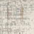 7' Gray Abstract Runner Rug