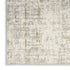 7' Gray Abstract Runner Rug