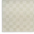 8' X 10' Ivory Checkered Area Rug