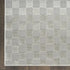 8' X 10' Gray Checkered Area Rug