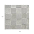 8' X 10' Gray Checkered Area Rug