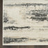 8' X 10' Gray Abstract Area Rug