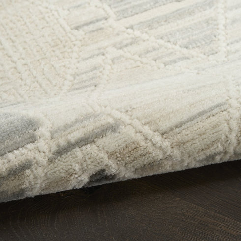 8' X 10' Beige Geometric Area Rug