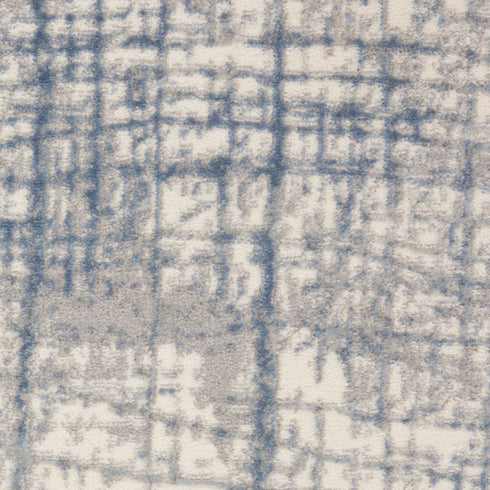 6' X 9' Ivory Abstract Area Rug