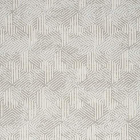 6' X 9' Gray Geometric Area Rug