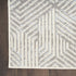 6' X 9' Gray Geometric Area Rug
