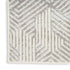 6' X 9' Gray Geometric Area Rug