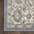 6' X 9' Blue Floral Area Rug