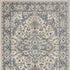 6' X 9' Blue Floral Area Rug