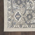 6' X 9' Blue Floral Area Rug