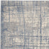 7' X 10' Ivory Abstract Power Loom Area Rug