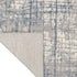 7' X 10' Ivory Abstract Power Loom Area Rug