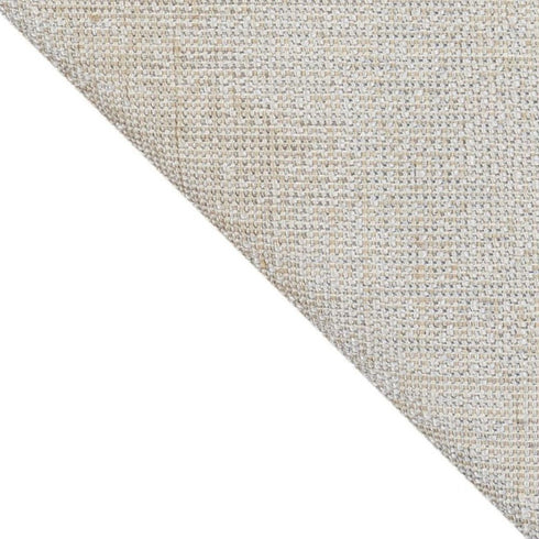 8' X 10' Beige Abstract Power Loom Area Rug