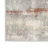 8' X 10' Gray Abstract Power Loom Area Rug