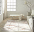 8' X 10' Gray Abstract Power Loom Area Rug